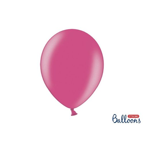Premium ballonnen 30cm in mat, metallic en cristal. hard roze Premium ballonnen 30cm in mat, metallic en cristal. hard roze