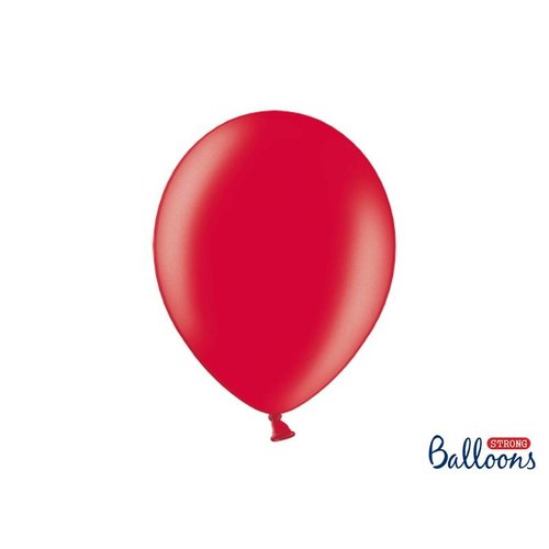 Premium ballonnen 30cm in mat, metallic en cristal. rood Premium ballonnen 30cm in mat, metallic en cristal. rood
