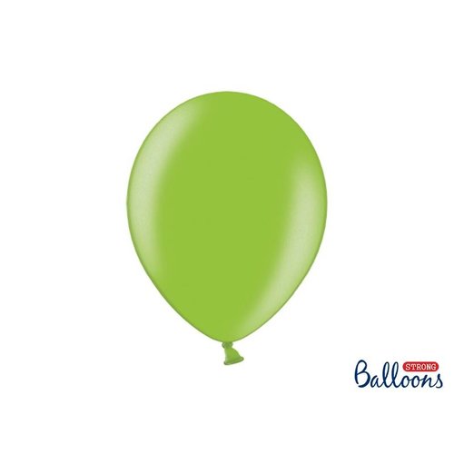 Premium ballonnen 30 cm in mat, metallic en cristal. Groen Premium ballonnen 30 cm in mat, metallic en cristal. Groen