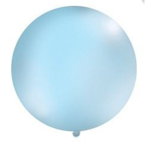Mega top ballon 1m. ( 1 stuks) licht blauw Mega top ballon 1m. ( 1 stuks) licht blauw