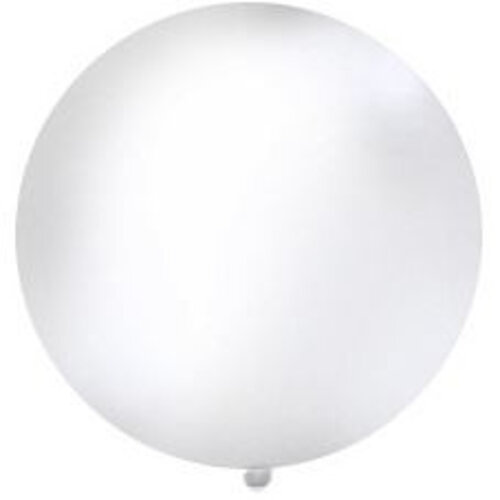 Mega top ballon 1m. ( 1 stuks) wit Mega top ballon 1m. ( 1 stuks) wit