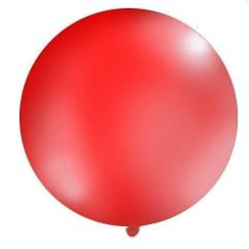 Mega top ballon 1m. ( 1 stuks) rood Mega top ballon 1m. ( 1 stuks) rood