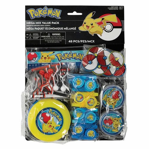 pokemon feestartikelen uitdeelcadeautjes 48 st. (N) pokemon feestartikelen uitdeelcadeautjes 48 st. (N)