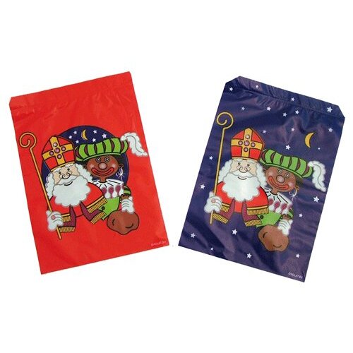 Sinterklaas uitdeelzakjes 8 stuks Sinterklaas uitdeelzakjes 8 stuks