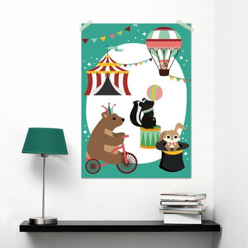 Oktoberdots A3 Poster Circus Oktoberdots A3 Poster Circus