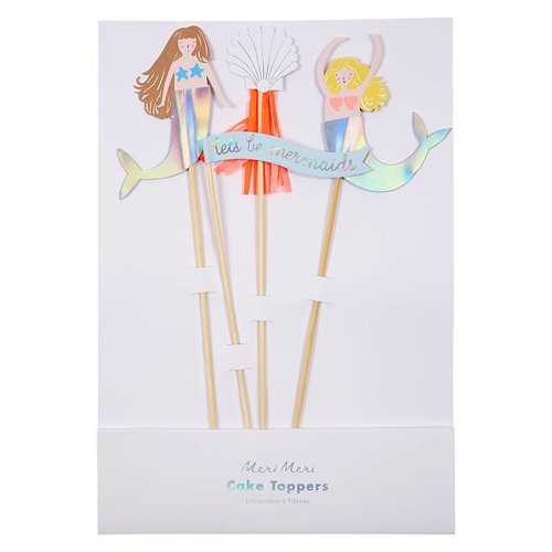 Meri Meri Set caketoppers Mermaid Meri Meri Set caketoppers Mermaid