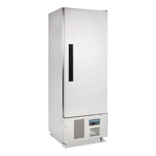 Polar 1-Deurs Slimline RVS Koelkast - 440 Liter Polar 1-Deurs Slimline RVS Koelkast - 440 Liter