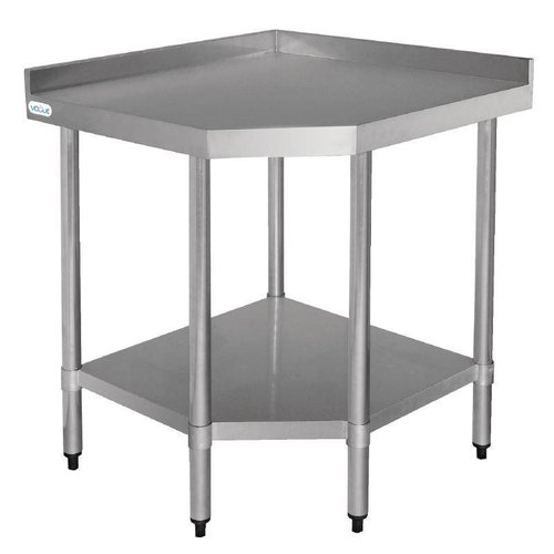 Vogue Hoektafel 70cm diep - met achteropstand Vogue Hoektafel 70cm diep - met achteropstand