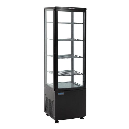 Polar Koelvitrine 235 Liter - Zwart Polar Koelvitrine 235 Liter - Zwart