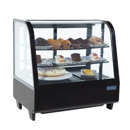 Polar Koelvitrine 100 Liter - Zwart Polar Koelvitrine 100 Liter - Zwart