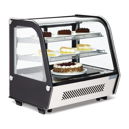 Polar Koelvitrine 120 Liter - RVS Polar Koelvitrine 120 Liter - RVS