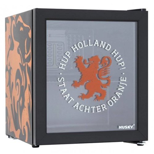 Husky Glasdeur Koelkast - Nederlands Elftal Husky Glasdeur Koelkast - Nederlands Elftal