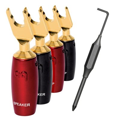 AudioQuest 500 Series Multi-Spade Gold