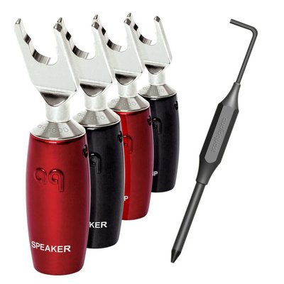 AudioQuest 1000 Series Multi-Spade Silver