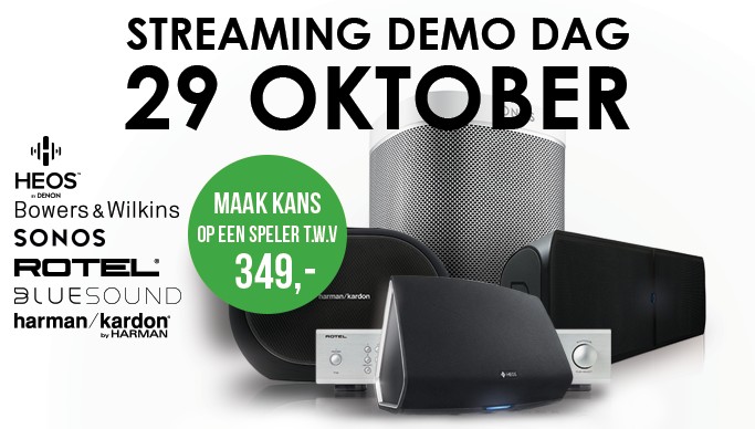 Streaming Demo Dag bij Wifimedia op zaterdag 29 oktober!