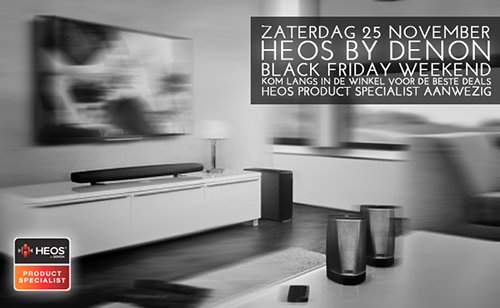 Koop je eerste aankopen voor de feestdagen tijdens het Black Friday Weekend bij Wifimedia!