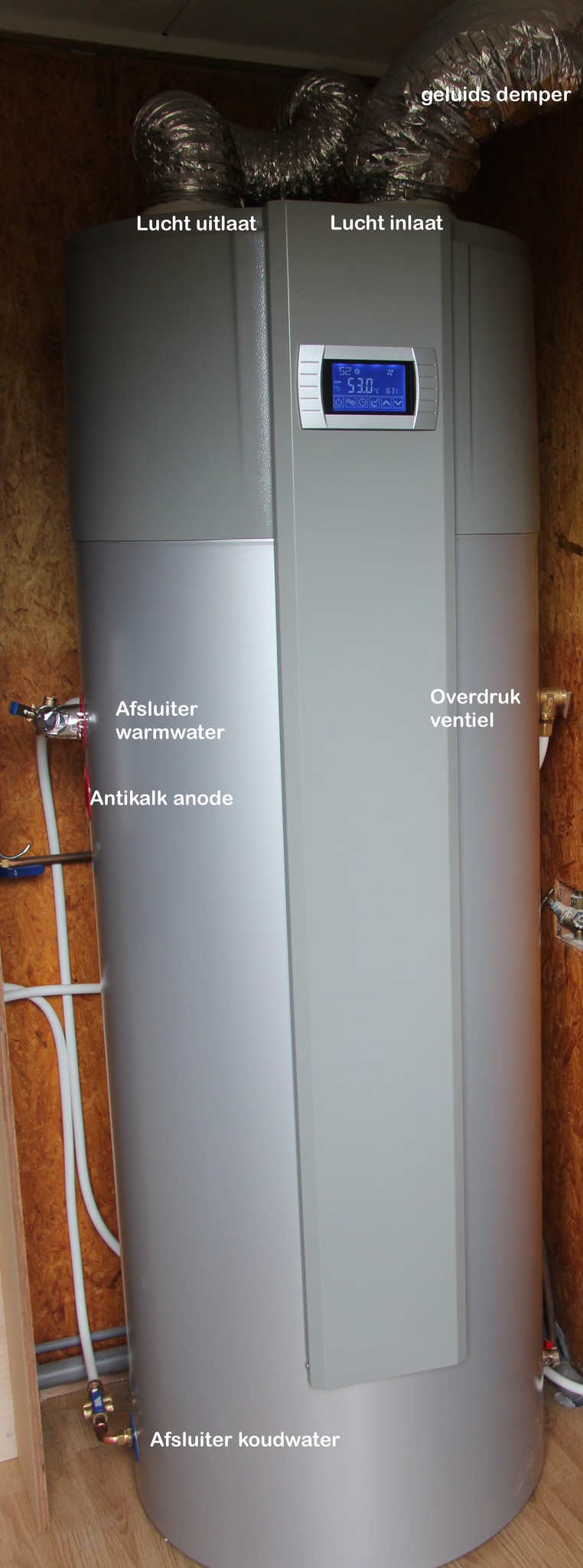 Warmtepomp boiler