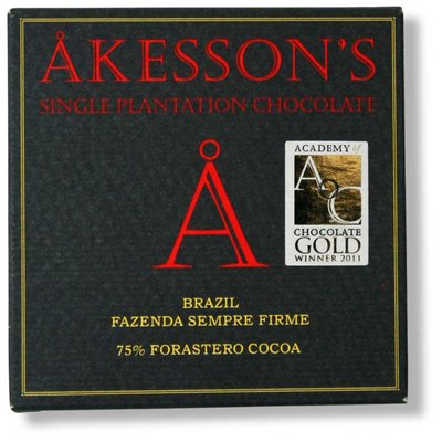Akesson's Dunkle Schokolade 75% Brazil Fazenda Sempre Firme
