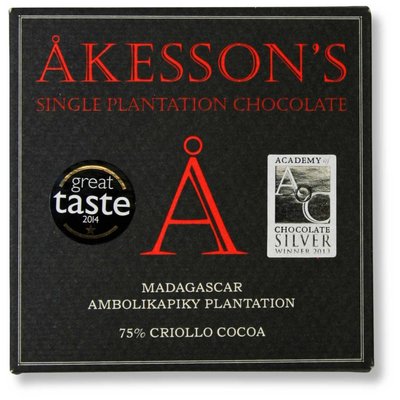 Akesson's Dunkle Schokolade 75% Madagascar Bejofo Estate Criollo