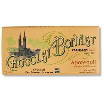 Bonnat Dunkle Schokolade 75% Apotequil