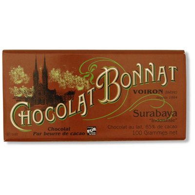 Bonnat Milchschokolade 65% Surabaya Chocolat au Lait