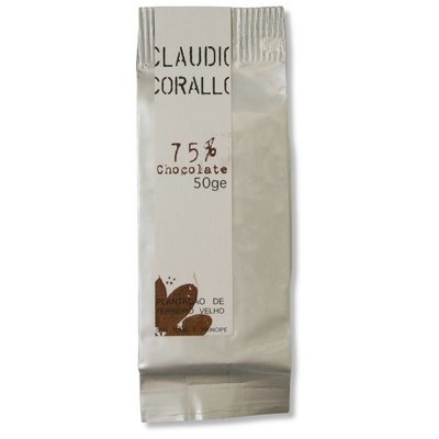 Claudio Corallo Dunkle Schokolade 75% Sao Tomé
