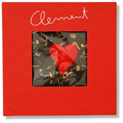 Clement Chococult Dunkle Schokolade 60% mit Herz