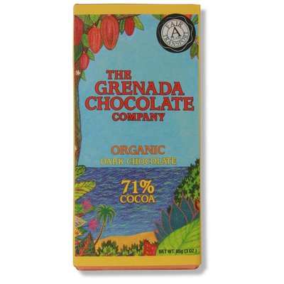 Grenada Chocolate Company Dunkle Bio-Schokolade 71%