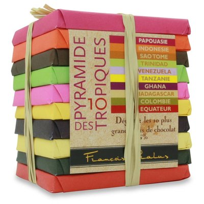 Pralus Dunkle Schokolade 75% Pyramide des Tropiques