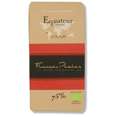 Pralus Dunkle Schokolade 75% Equateur