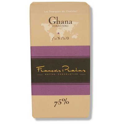 Pralus Dunkle Schokolade 75% Ghana