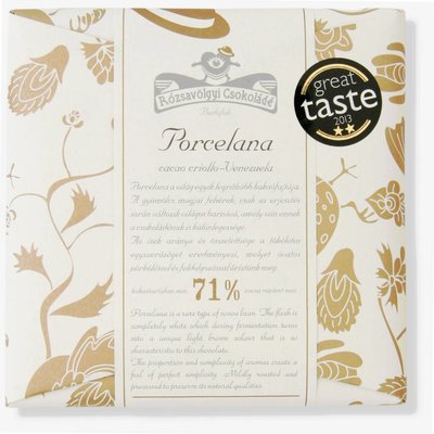 Rózsavölgyi Csokoládé Dunkle Schokolade 71% Porcelana