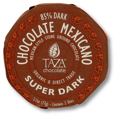 Taza Chocolate Dunkle Bio-Schokolade 85% Stone Ground