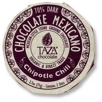 Taza Chocolate Dunkle Bio-Schokolade 50% Chipotle Chili