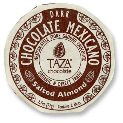 Taza Chocolate Dunkle Bio-Schokolade 40% Salted Almonds