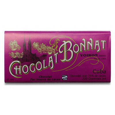 Bonnat Dunkle Schokolade 75% Cuba