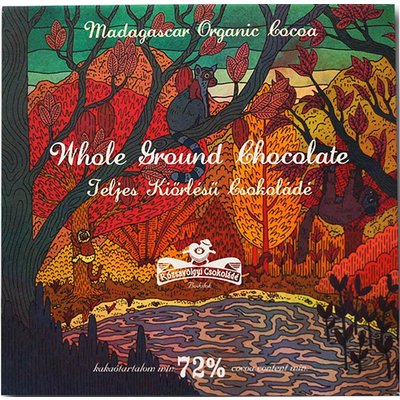 Rózsavölgyi Csokoládé Dunkle Schokolade Whole Ground Chocolate 72%