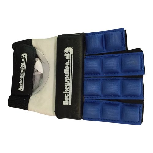 Hockeyspullen.nl Handschoen Half Finger Special Glove Blauw Hockeyspullen.nl Handschoen Half Finger Special Glove Blauw