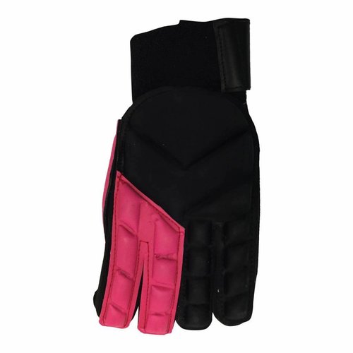Hockeyspullen.nl Zaal handschoen Full Finger Duo Zwart/Roze Hockeyspullen.nl Zaal handschoen Full Finger Duo Zwart/Roze