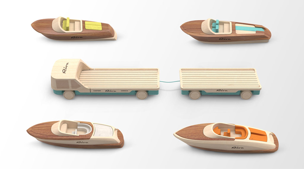 riva houten speelgoed boot van Madeindreams