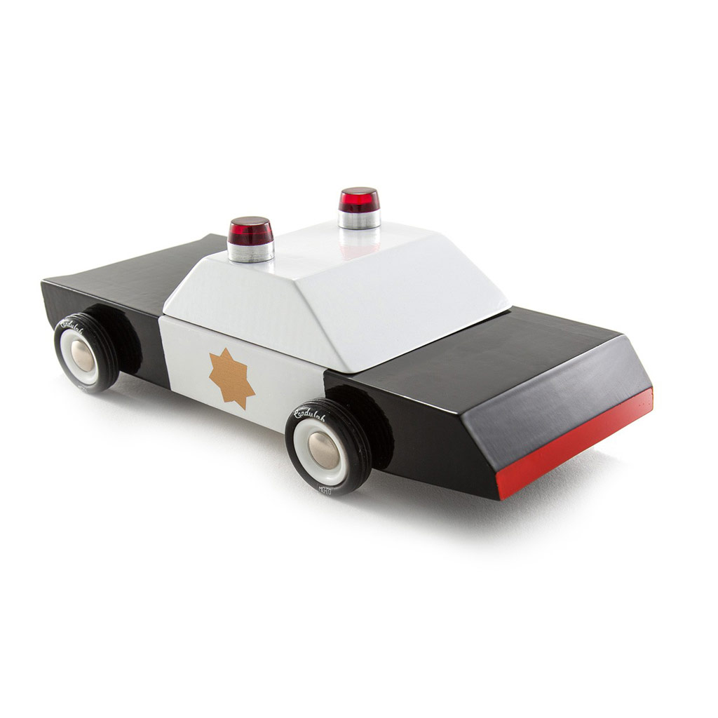 Candylab houten politie auto