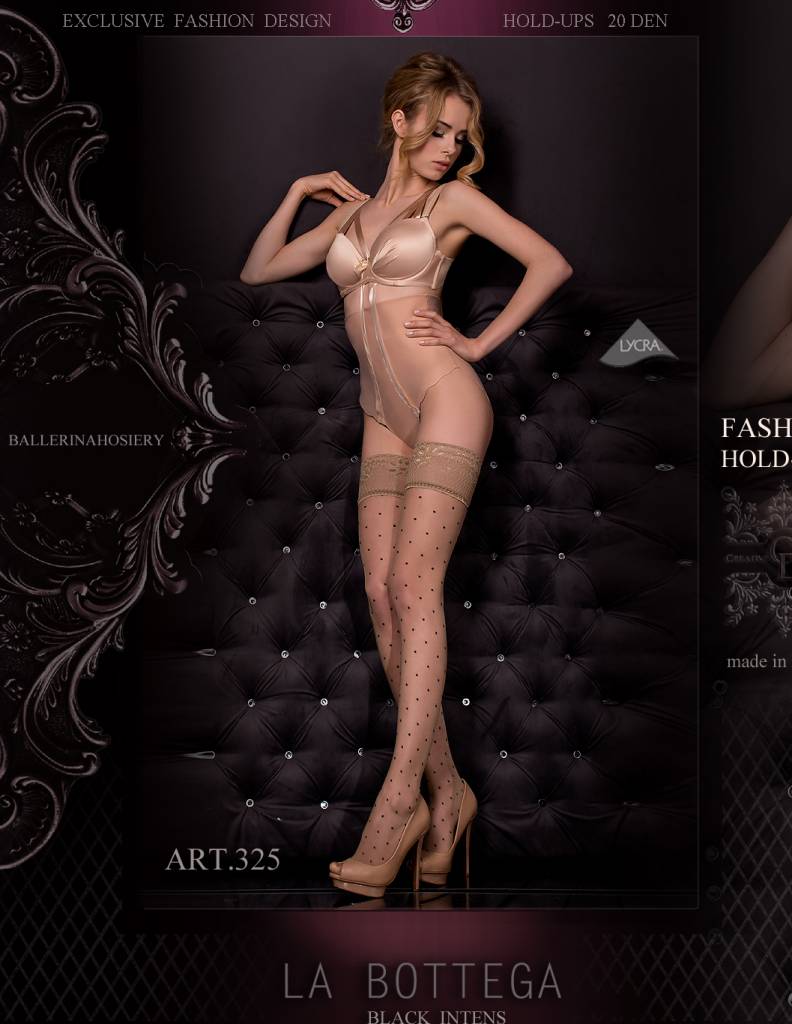 BALLERINA La Bottega Halterlose Strümpfe 325