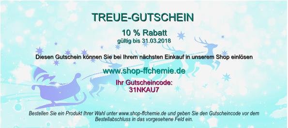 Einkaufen mit Gutschein