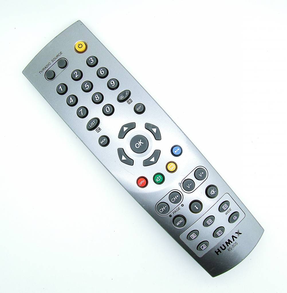 Original Humax remote control RS-505 - Onlineshop for remote controls