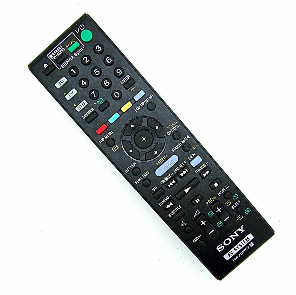 Original Sony RM-ADP077 AV System remote control - Onlineshop for ...