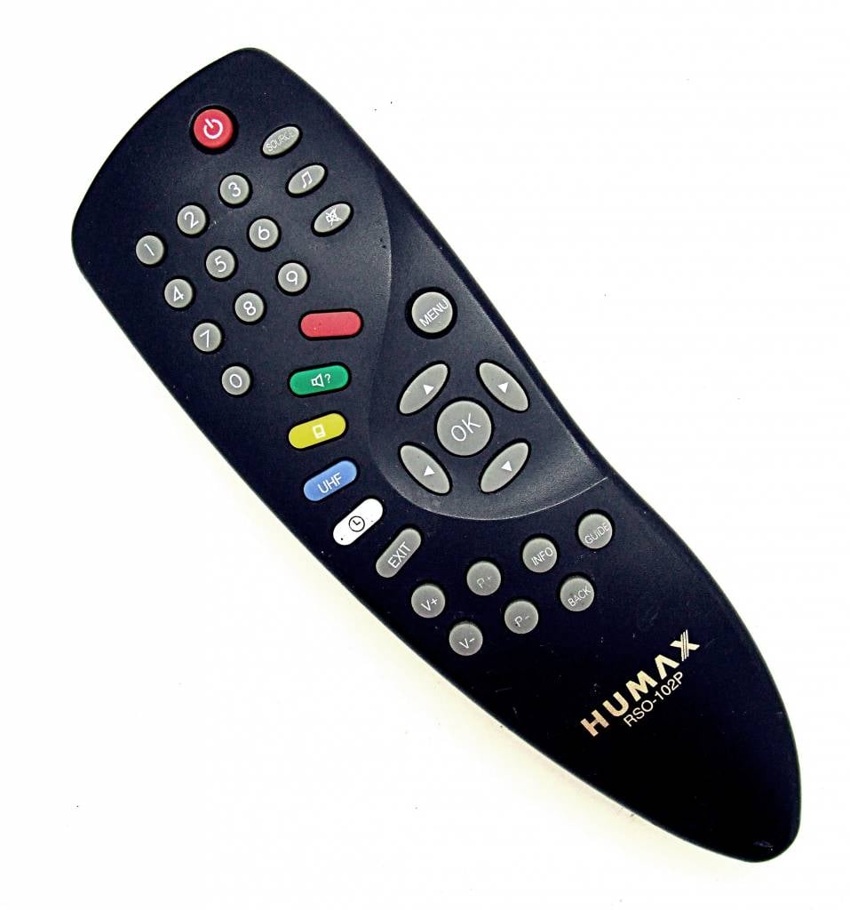 Original Humax RSO-102P TV remote control - Onlineshop for remote controls