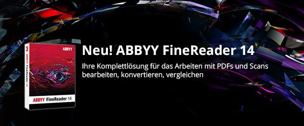 Neu! Abbyy FineReader 14