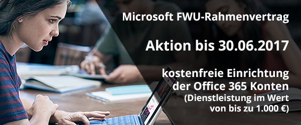 FWU-Rahmenvertrag Aktion bis 30.06.2017