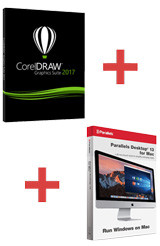 CorelDRAW 2017 + Parallels Desktop 13