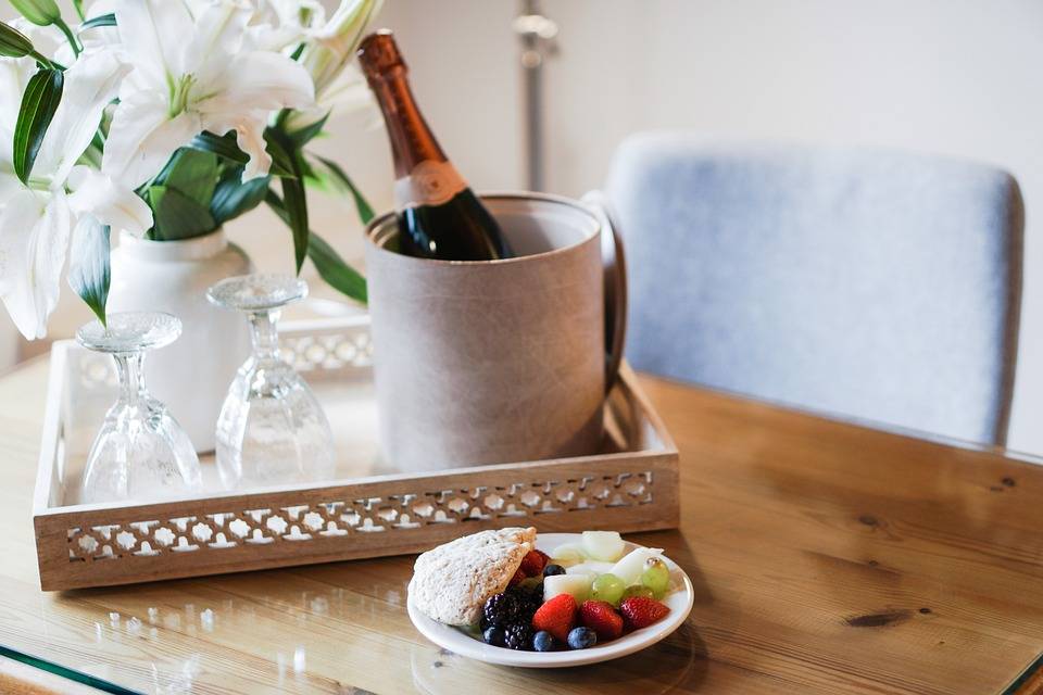 Valentijnsontbijt? Daar hoort een goede champagne bij!